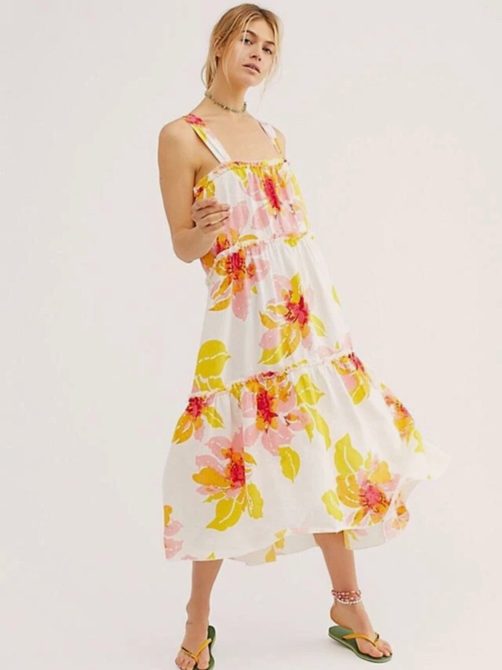 Free People Moonshine Midi Dress.
